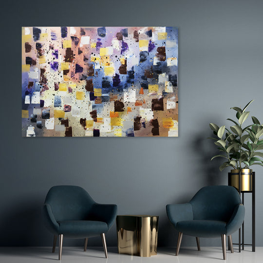 Chromatic Echoes - Hand Painted Art - MTO-423