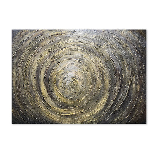 Gilded Resonance - Hand Painted Art - MTO-427