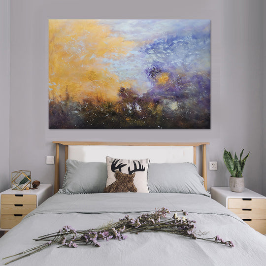 Twilight Horizon Glow - Hand Painted Art - MTO-435