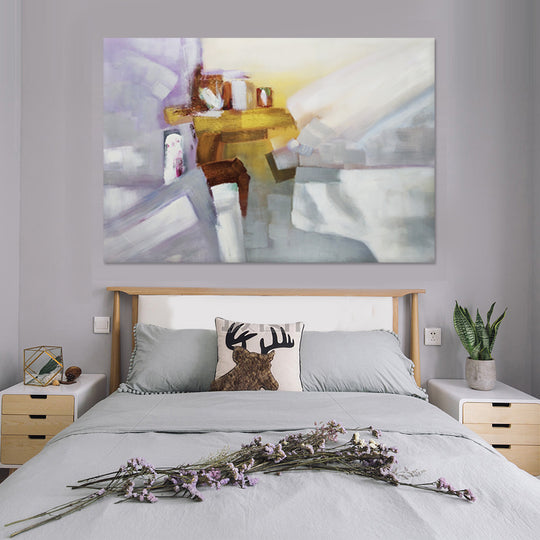 Quiet Morning Stillness - Hand Painted Art - MTO-436, 110x165cm