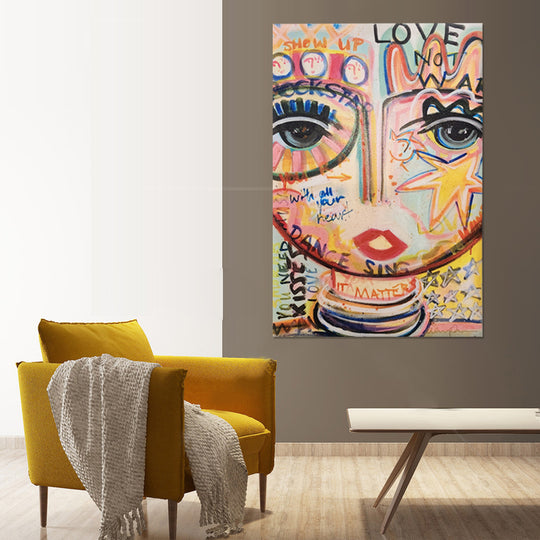 Love Not War - Hand Painted Art - 60x90cm, MTO-463