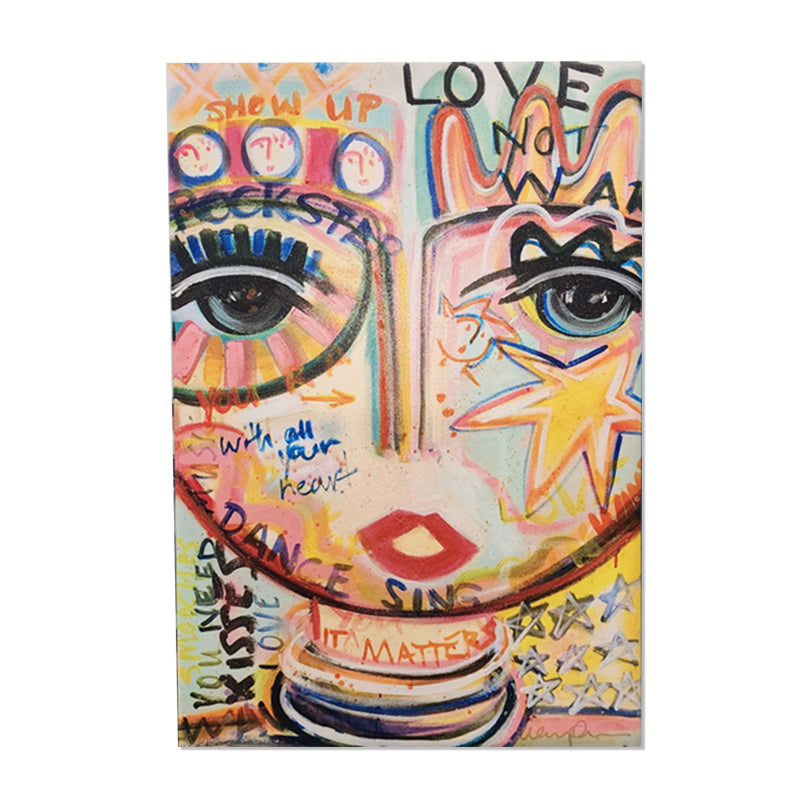 Love Not War - Hand Painted Art - 60x90cm, MTO-463
