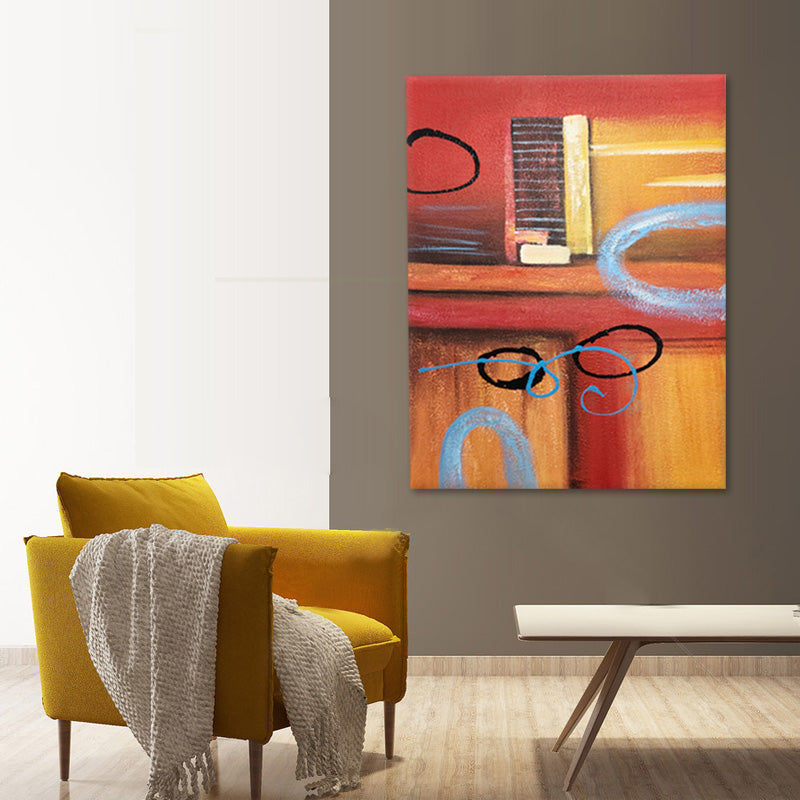 Abstract - Hand Painted Art - MTO-468