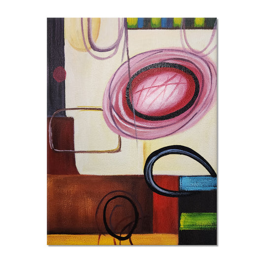 Geometric Abstraction - Hand Painted Art - MTO-476 - Priceless ART:  Australia's Largest Range of Affordable ART