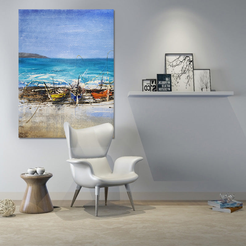 Shoreline Reflections - Hand Painted Art - MTO-479