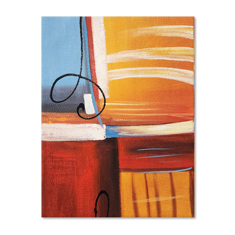 Abstract - Hand Painted Art - MTO-486