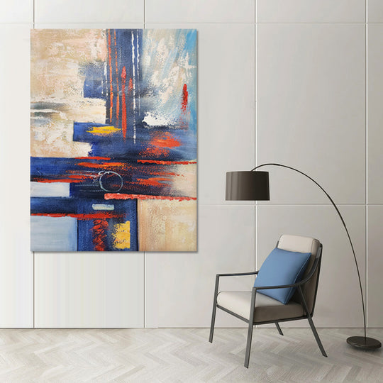 Abstraction - Hand Painted Art - MTO-489