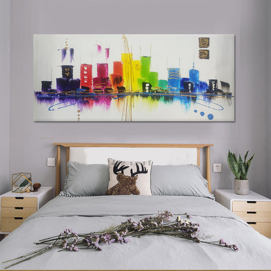 Hand Painted ART, Ready to hang, Size 60x120cm MTO-506