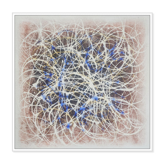 Hand Painted ART, Ready to hang, Size 120x120cmMTO-509