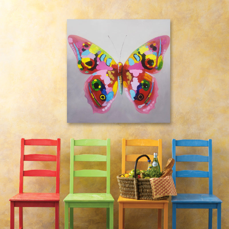 Pretty Wings - Hand Painted Art - MTO-511 - 110x110cm