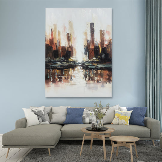 Hand Painted ART, Ready to hang, Size 90x120cmMTO-514