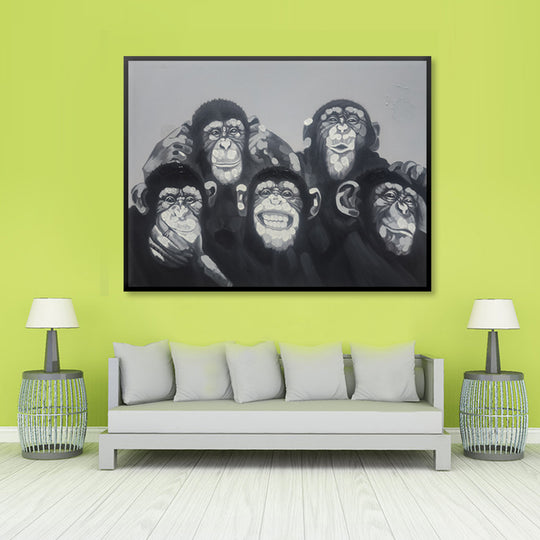 See No Evil - Hand Painted Art - MTO-517