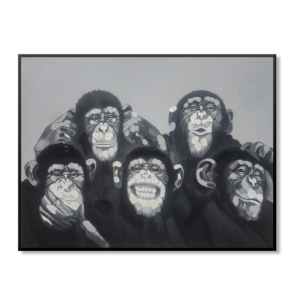 See No Evil - Hand Painted Art - MTO-517