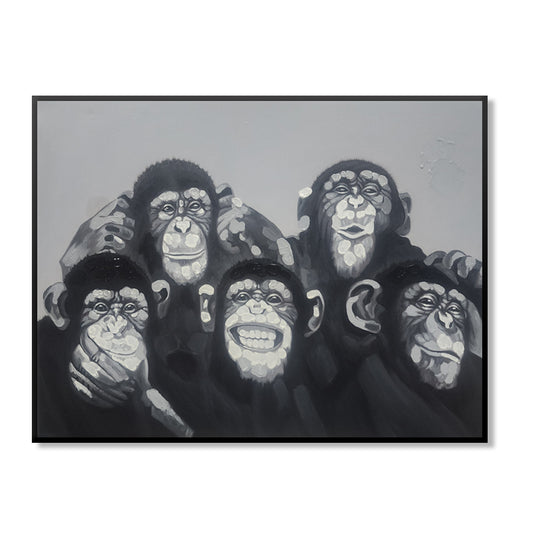 See No Evil - Hand Painted Art - MTO-517