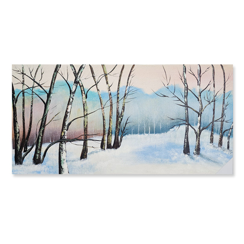 Winter Landscape - Hand Painted Art - MTO-523