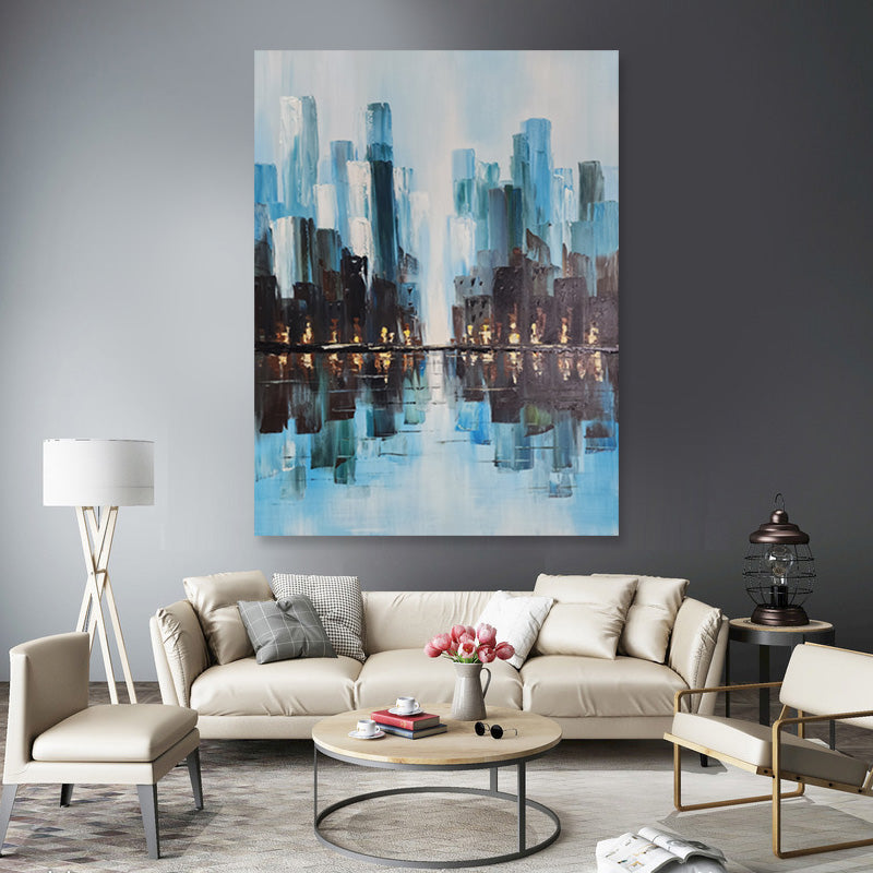 Hand Painted ART, Ready to hang, Size 90x120cm MTO526