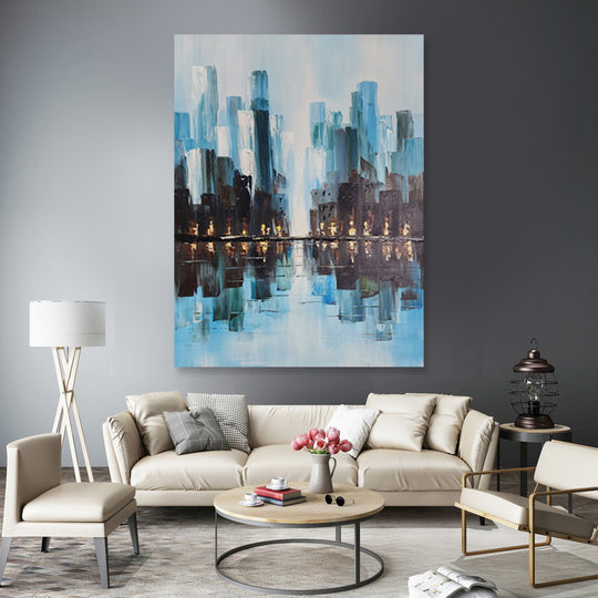 Hand Painted ART, Ready to hang, Size 90x120cm MTO526