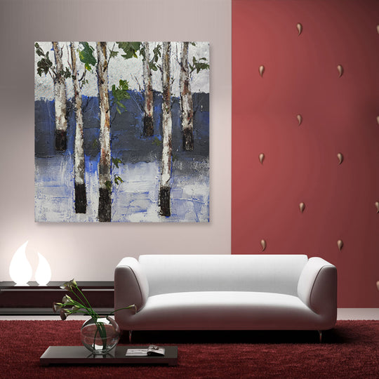 Hand Painted ART, Ready to hang, Size 100x100cm MTO528