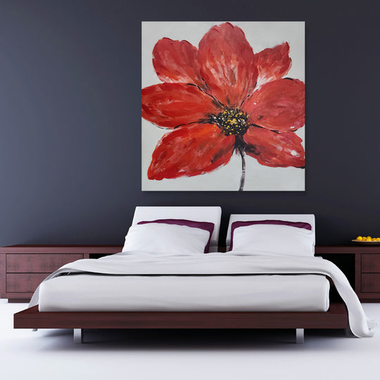 Hand Painted ART, Ready to hang, Size 100x100cm MTO531