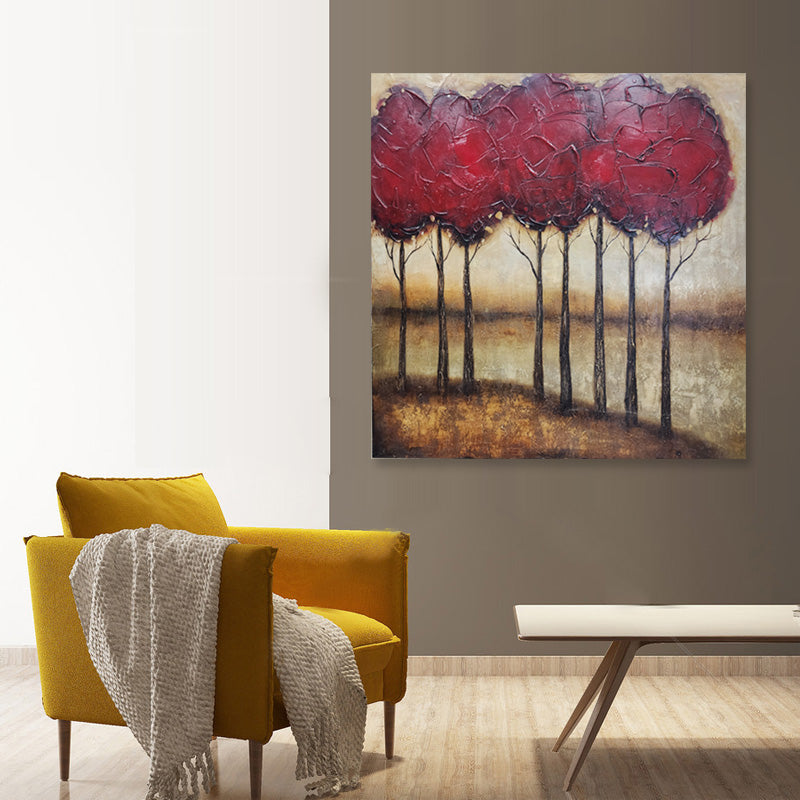 Hand Painted ART, Ready to hang, Size 100x100cm MTO533