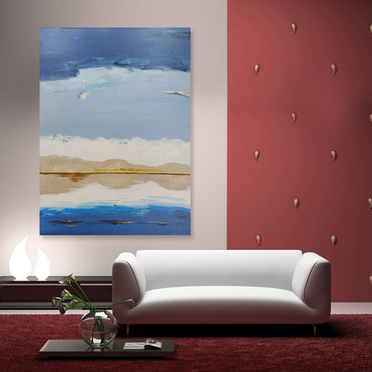 Hand Painted ART, Ready to hang, Size 80x110cm MTO536