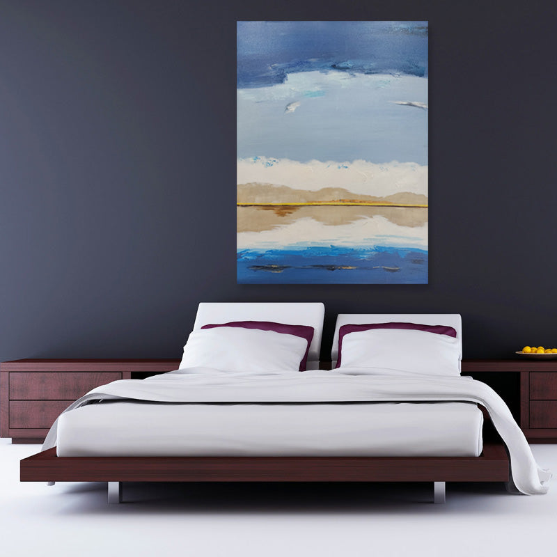 Hand Painted ART, Ready to hang, Size 80x110cm MTO536