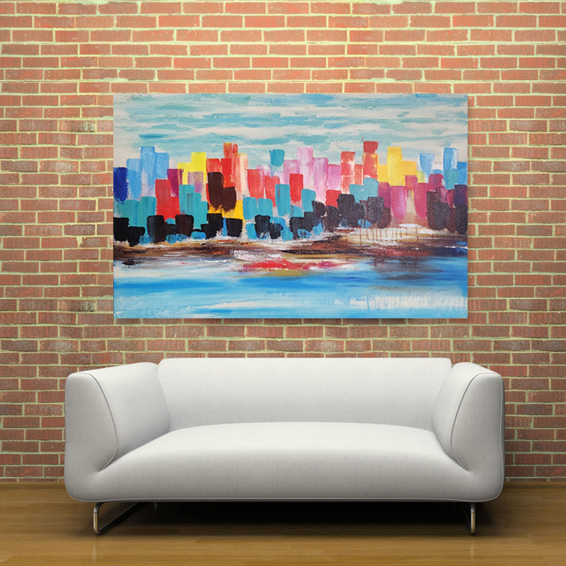 Hand Painted ART, Ready to hang, Size 70x110cm MTO538