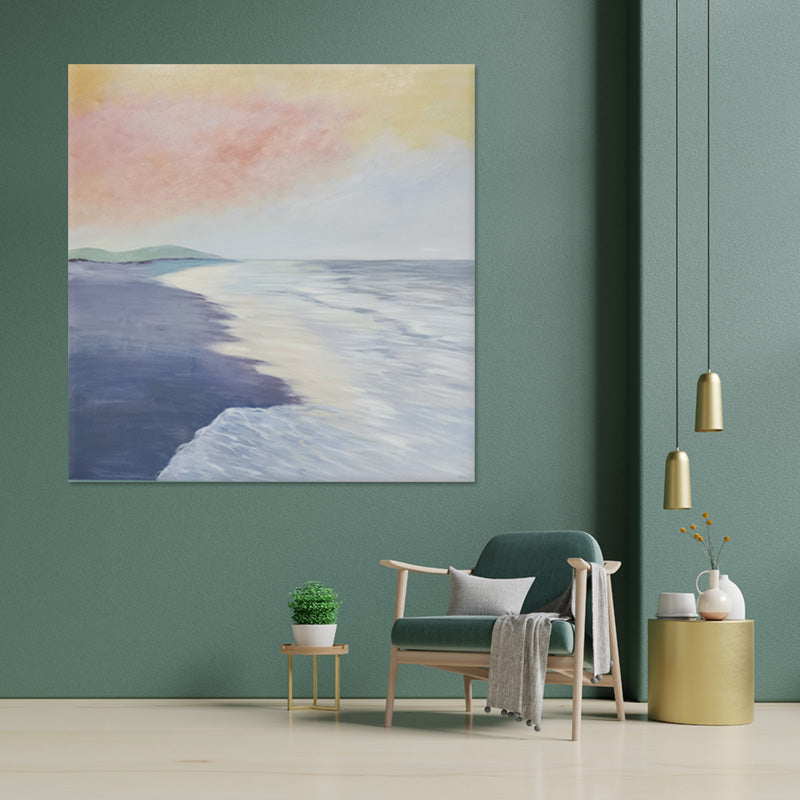 Hand Painted ART, Ready to hang, Size 120x120cm MTO544