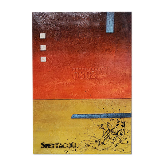 Hand Painted ART, Ready to hang, Size 70x105cm MTO551