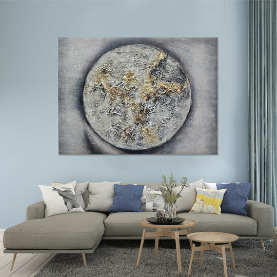 Hand Painted ART, Ready to hang, Size 90x120cm MTO558