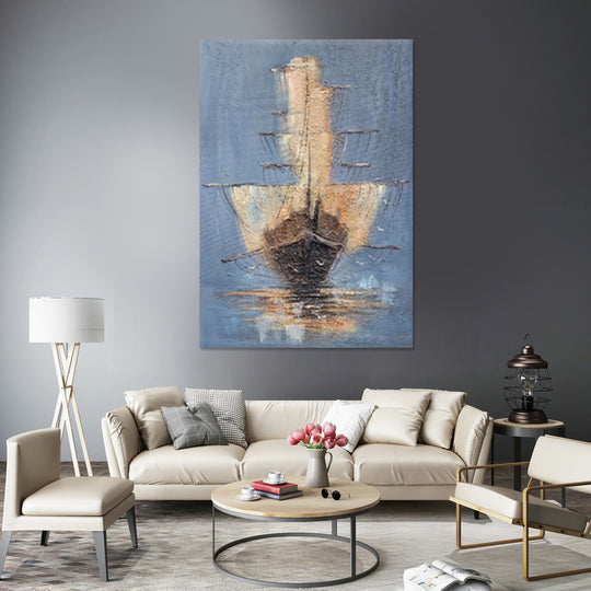 Hand Painted Art, Ready to hang, 60x90cm  MTO-563