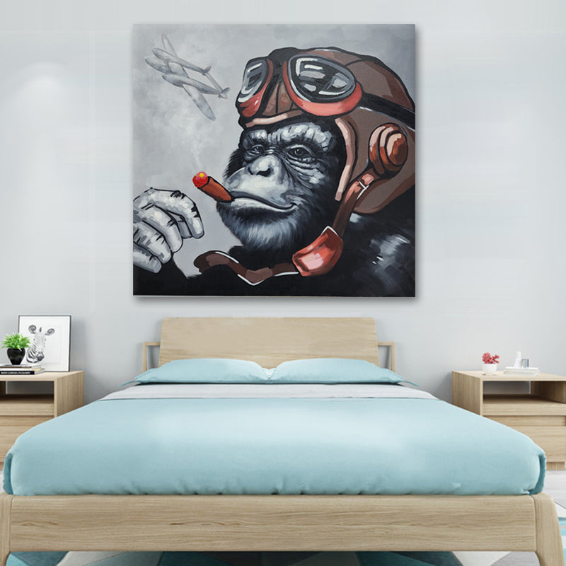 Hand Painted ART, Ready to hang, Size 100x100cm MTO566