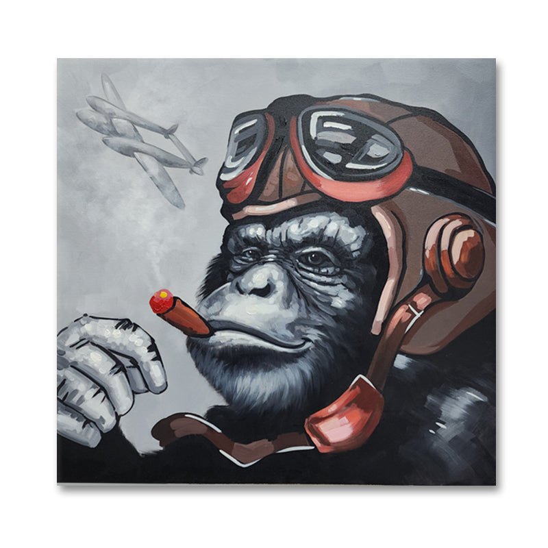 Hand Painted ART, Ready to hang, Size 100x100cm MTO566