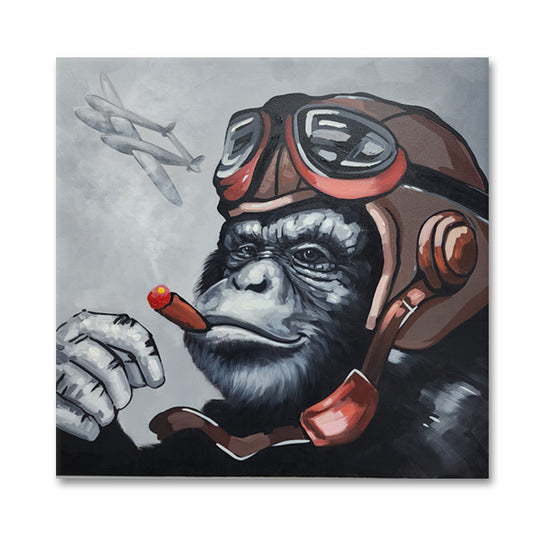 Hand Painted ART, Ready to hang, Size 100x100cm MTO566