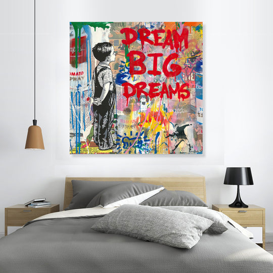 Dream Big Dreams - Ready to Hang Canvas Print - POD101
