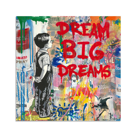 Dream Big Dreams - Ready to Hang Canvas Print - POD101