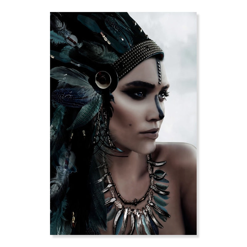 Warrior Spirit - Ready to Hang Canvas Print - POD102 - Asst Sizes - Priceless ART:  Australia's Largest Range of Affordable ART