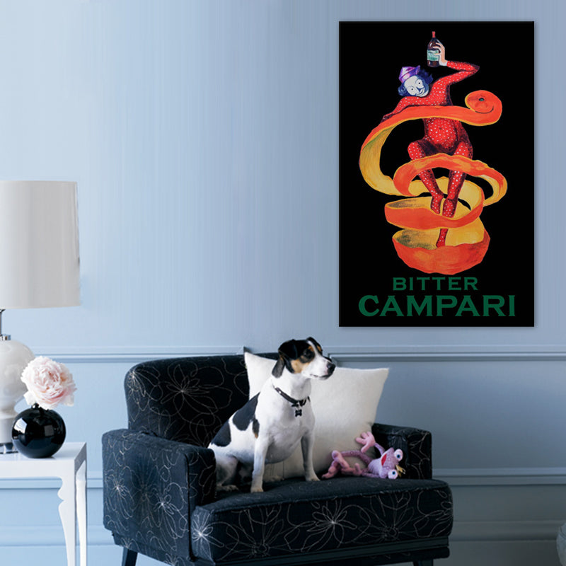Vintage Campari Celebration - High Quality Canvas Print - 80x120cm - POD108