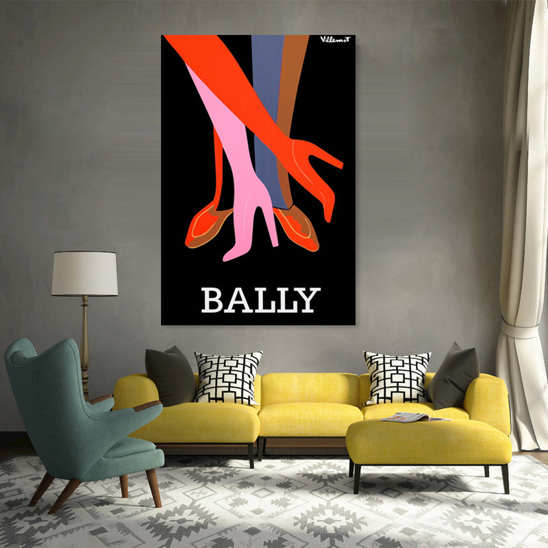 Bally Fashion Poster Canvas Print - Available in Assorted Sizes - POD111