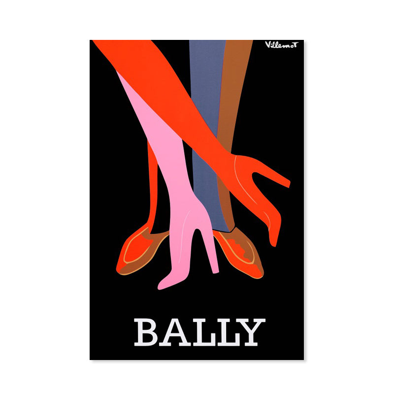 Bally Fashion Poster Canvas Print - Available in Assorted Sizes - POD111