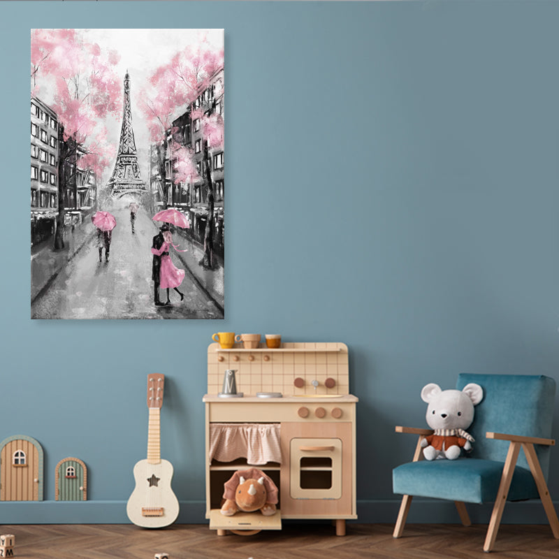 Paris in Bloom Canvas Print - Available in Assorted Sizes - POD114