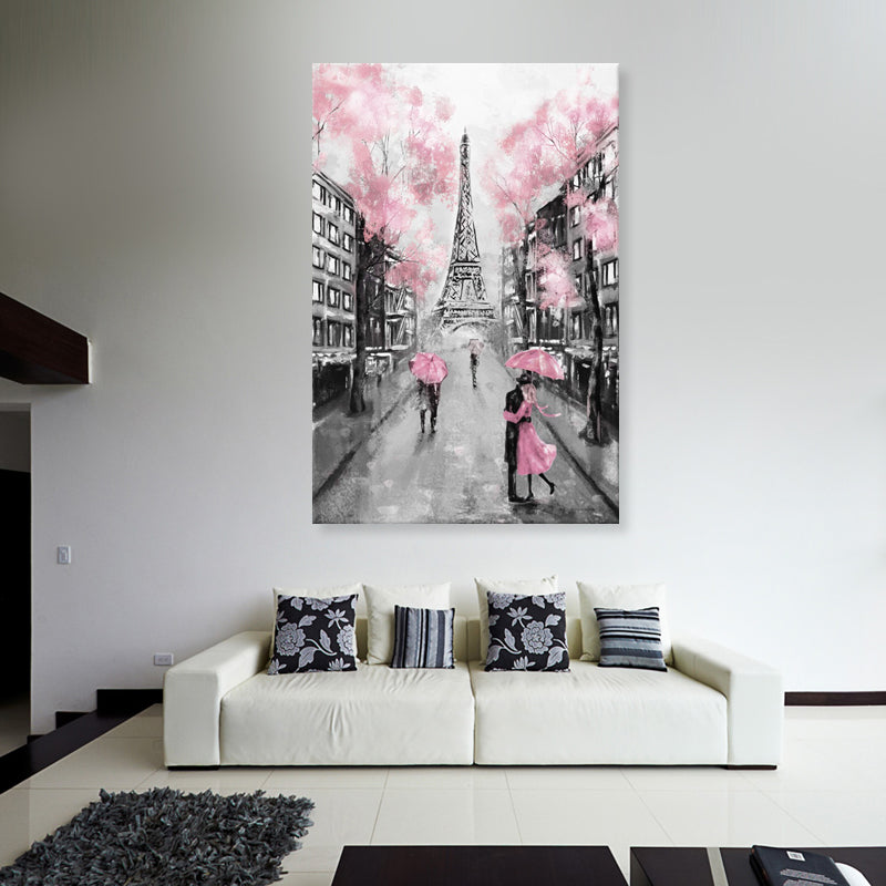 Paris in Bloom Canvas Print - Available in Assorted Sizes - POD114