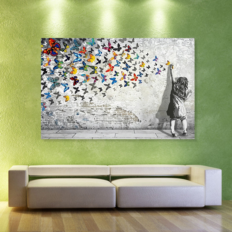 Butterfly Dreams - Ready to Hang Canvas Print - POD132 - Asst Sizes - Priceless ART:  Australia's Largest Range of Affordable ART