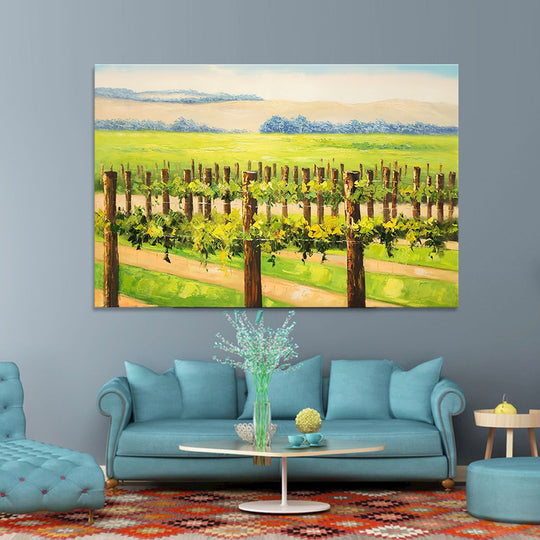 Beautiful Barossa Valley - Hand Painted Art - 80x120cm YA342
