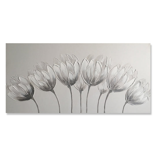 Forms of White - Hand Painted Artwork - YA551C