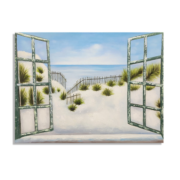 A Glimpse Through Paradise Hand Painted ART  - 75x100cm YA600