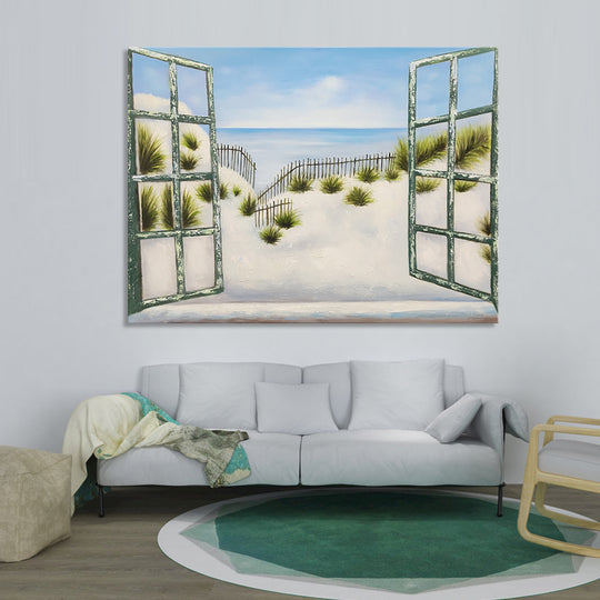 A Glimpse Through Paradise Hand Painted ART  - 75x100cm YA600