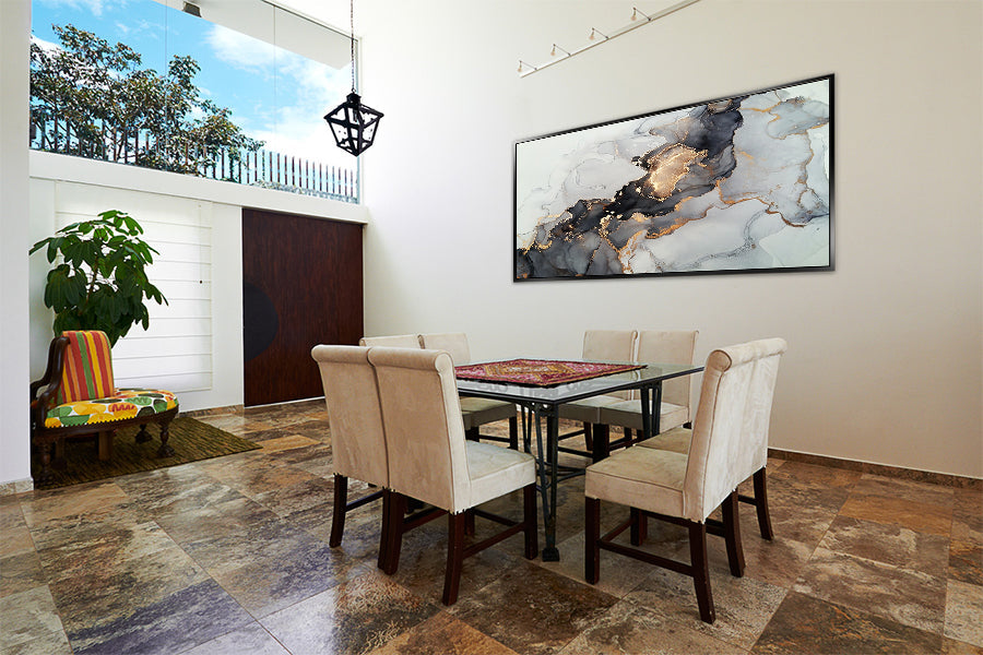 Aesthetic Ascension - Abstract ART with Floating Frame, various sizes - AAF11