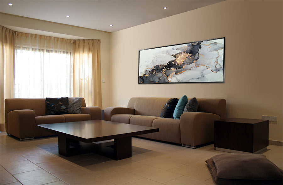 Aesthetic Ascension - Abstract ART with Floating Frame, various sizes - AAF11