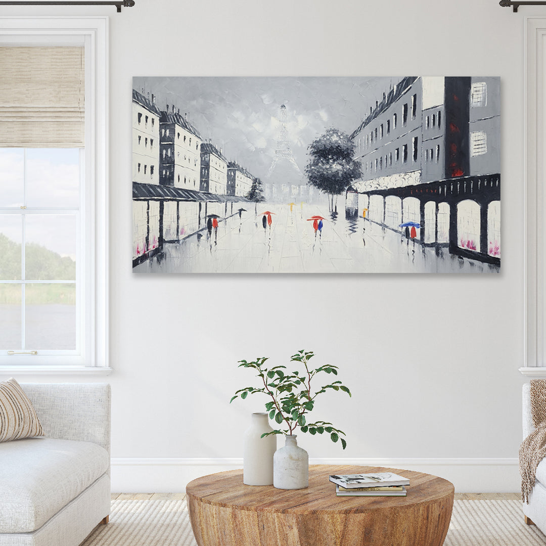 Romance in France - Hand Painted Artwork - AC166